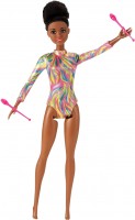 Фото - Кукла Barbie Rhythmic Gymnast Brunette GTW37 