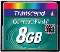 Фото - Карта памяти Transcend CompactFlash 266x 8 ГБ