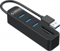 Фото - Картридер / USB-хаб Orico TWU3-3AST