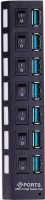 Фото - Картридер / USB-хаб SmartBuy SBHA-7307