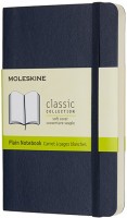 Фото - Блокнот Moleskine Plain Notebook Pocket Soft Sapphire 