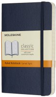 Фото - Блокнот Moleskine Ruled Notebook Pocket Soft Sapphire