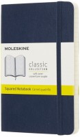 Фото - Блокнот Moleskine Squared Notebook Pocket Soft Sapphire 