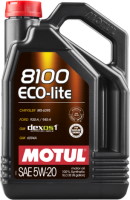 Фото - Моторное масло Motul 8100 Eco-Lite 5W-20 5 л