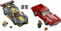 Фото - Конструктор Lego Chevrolet Corvette C8.R Race Car and 1968 Chevrolet Corvette 76903 