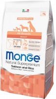 Фото - Корм для собак Monge Speciality Adult All Breed Salmon/Rice 