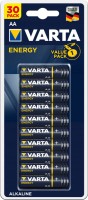 Фото - Аккумулятор / батарейка Varta Energy  30xAA