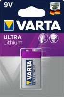 Фото - Аккумулятор / батарейка Varta Ultra Lithium 1xKrona 