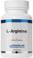 Фото - Аминокислоты Douglas Labs L-Arginine 500 mg 60 cap 