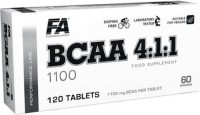 Фото - Аминокислоты Fitness Authority BCAA 4-1-1 1100 mg 120 tab 