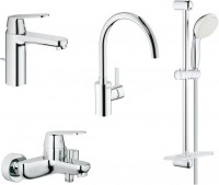 Фото - Набор смесителей Grohe Eurosmart Cosmopolitan 126115MK 