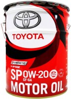 Фото - Моторное масло Toyota Motor Oil 0W-20 SP/GF-6A Synthetic 20 л