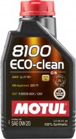 Фото - Моторное масло Motul 8100 Eco-Clean 0W-20 1 л