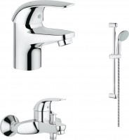 Фото - Набор смесителей Grohe Euroeco 124428 