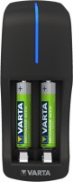 Фото - Зарядка аккумуляторных батареек Varta Mini Charger + 2xAAA 800 mAh 