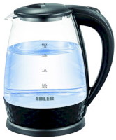 Фото - Электрочайник EDLER EK-5520 1500&nbsp;Вт 1.8&nbsp;л  черный