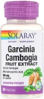 Фото - Сжигатель жира Solaray Garcinia Cambogia Fruit Extract 500 mg 60 cap 60 шт