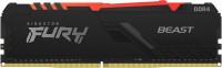 Фото - Оперативная память Kingston Fury Beast RGB DDR4 1x8Gb KF432C16BBA/8