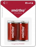 Аккумулятор / батарейка SmartBuy 2xC Ultra Alkaline 