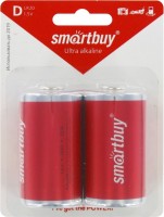 Аккумулятор / батарейка SmartBuy 2xD Ultra Alkaline 