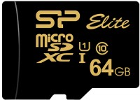 Карта памяти Silicon Power Elite Golden microSD 64 ГБ