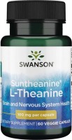 Фото - Аминокислоты Swanson L-Theanine 100 mg 60 cap 