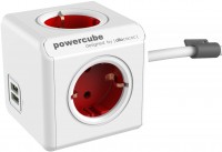 Фото - Сетевой фильтр / удлинитель Allocacoc PowerCube Extended USB 1402RD/DEEUPC 