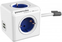 Фото - Сетевой фильтр / удлинитель Allocacoc PowerCube Extended USB 1402BL/DEEUPC 