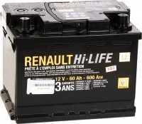 Фото - Автоаккумулятор Renault Hi-Life (6CT-60R)
