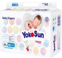 Подгузники Yokosun Diapers NB / 34 pcs 