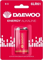 Фото - Аккумулятор / батарейка Daewoo Energy Alkaline 1xKrona 