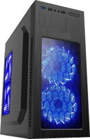 Фото - Корпус PowerCool S2011BK 500W БП 500 Вт черный