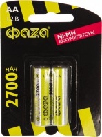 Аккумулятор / батарейка FAZA 2xAA 2700 mAh 