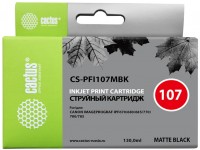 Фото - Картридж CACTUS CS-PFI107MBK 