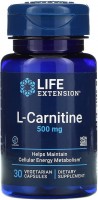 Фото - Сжигатель жира Life Extension L-Carnitine 500 mg 30 cap 30 шт