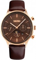 Фото - Наручные часы SKMEI 9117 Brown-Gold 