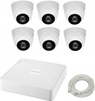 Фото - Комплект видеонаблюдения Hikvision IP-6D 4MP KIT 