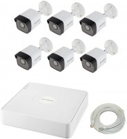 Фото - Комплект видеонаблюдения Hikvision IP-6W 4MP KIT 