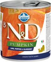 Фото - Корм для собак Farmina Pumpkin Canned Puppy Lamb/Blueberry 285 g 1 шт