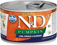 Фото - Корм для собак Farmina Pumpkin Canned Puppy Mini Lamb/Blueberry 140 g 1 шт