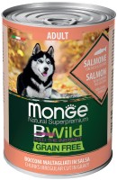 Фото - Корм для собак Monge BWild GF Canned Adult All Breed Salmon 400 g 1 шт