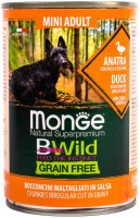 Фото - Корм для собак Monge BWild GF Canned Mini Adult Duck 400 g 1 шт