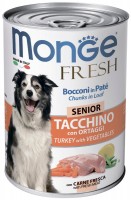 Фото - Корм для собак Monge Fresh Canned Senior Turkey/Vegetables 0.4 kg 