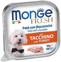Фото - Корм для собак Monge Fresh Pate Turkey 100 g 