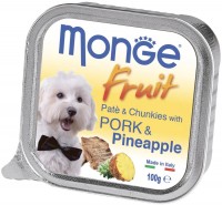 Фото - Корм для собак Monge Fruit Pate Pork/Pineapple 0.1 kg 