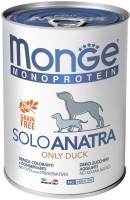 Фото - Корм для собак Monge Monoprotein Solo Duck 400 g 