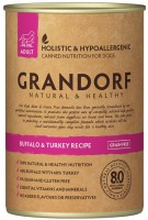 Фото - Корм для собак Grandorf Adult Canned with Buffalo/Turkey 0.4 kg 