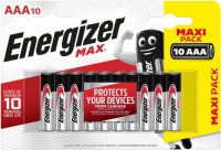 Фото - Аккумулятор / батарейка Energizer Max  10xAAA