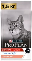 Фото - Корм для кошек Pro Plan Original Senior 7+ Salmon  1.5 kg