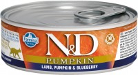 Фото - Корм для кошек Farmina Pumpkin Canned Adult Lamb/Blueberry 80 g 